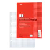 Сменный блок к тетради на кольцах А5 80л HATBER, Белый, 80СБ5В1(Т05088)