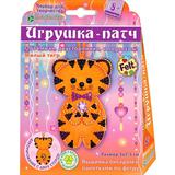 Набор для изг-ния украшения-патча Милый тигр