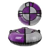 Тюбинг X-Match Sport  фиолетовый-серый 100см