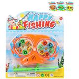 Рыбалка заводная, игровое поле + 12 фигурок + 2 удочки, в ассорт., блистер