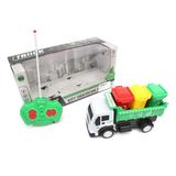 Мусоровоз р/у, 4 канала, свет, в комплекте: предметы 3шт., эл.пит.АА*5шт.не вх.в комплект, коробка