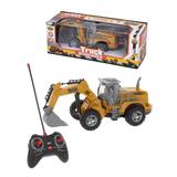 Колесный экскаватор р/у, 4 канала, эл.пит.AA*5шт.не вх.в комплект, коробка