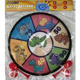 Дартс детский на липучках Moby Kids 12 дюймов (31 см.),2 дротика и 2 шарика