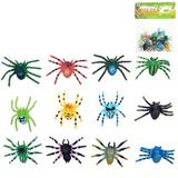 Набор пауков, 12 шт, пакет