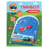 Настольная игра пинбол Синий ТРАКТОР кор.19,5*14,5*3см ИГРАЕМ ВМЕСТЕ 