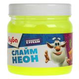 Слайм БУБА слайм неон 400гр ИГРАЕМ ВМЕСТЕ 