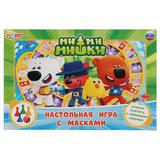 Ми-ми-мишки. Настольная игра-ходилка с масками 4 шт. Умные игры 