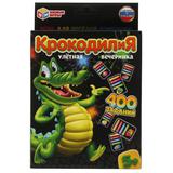 КрокодилиЯ. Карточная игра. 80 карточек. Коробка: 138х170х40мм, карточки Умные игры 