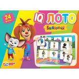 IQ-лото. Барбоскины. Коробка 138х189х32 мм, 24 пластиковые фишки Умные игры