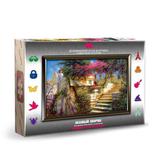 Пазл-картина Hobby Day Южный дворик 100 элементов, контурный