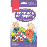 Набор для творчества LORI Роспись по дереву. Магниты Морские развлечения