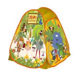 Палатка детская игровая Зебра в клеточку 81х90х81см, в сумке Играем вместе