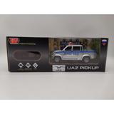 Машина р/у UAZ PICKUP ПОЛИЦИЯ 20 см, свет, сер, кор. Технопарк
