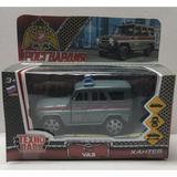 Машина металл UAZ HUNTER РОСГВАРДИЯ, 11,5 см, дв., баг., инерц., кор. Технопарк