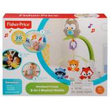 Музыкальная игшрушка Mattel Fisher-Price Мобиль Лесные друзья 3-в-1