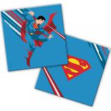 Салфетки, Супермен, Синий, 33*33 см, 20 шт