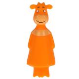 Игрушка для ванны Оранжевая корова Ма, 10см КАПИТОШКА 