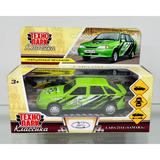 Машина металл LADA -2114 "SAMARA" СПОРТ, 12 см, двер, баг, ин, зеленый, кор. Технопарк