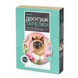 Декупаж тарелки Корона для царицы