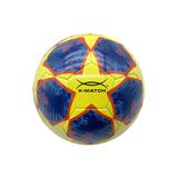 Мяч футбольный X-Match, 1 слой PVC, 1.8 мм. 330-350 гр. Размер  5.
