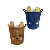 Корзина для игрушек, 35х40 см  в  ассорт.