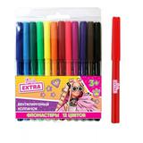 Фломастеры БАРБИ 12цв, круглые, barbie extra Умка