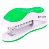 Степлер №10 BRAUBERG "JET", до 15 листов, эргономичный,
бело-зеленый, 228580