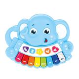 Музыкальная игрушка "Слоник": свет, звуки, музыка, русс.песенки, 16 см, 3хАА, не включ.