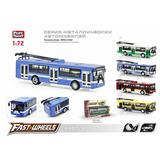 Автопарк 6407В Троллейбус ЛИАЗ-5392 металл в ассортименте