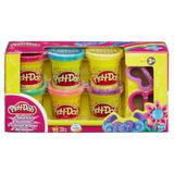 PLAY-DOH. Набор игровой 6 баночек Блестящая коллекция 3+