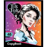 Тетрадь, 48 листов, гребень, диз 1, TIK TOK GIRL