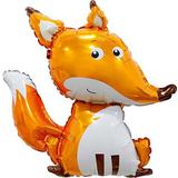 Шар (33""84 см) Фигура, Лисенок, 1 шт