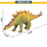 Фигурка Abtoys Юный натуралист Динозавр Стегозавр, термопластичная резина