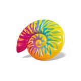 Плот INTEX надувной Rainbow Seashell Float (Радужная ракушка), для бассейна и моря, от 3 лет, 157x127х25см