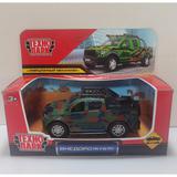 Машина металл ВНЕДОРОЖНИК, 11 см, инерция, в ассорт, кор. Технопарк