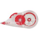 Корректирующая лента BRAUBERG 5мм*12м, корпус прозрачный, с подкручиванием, блистер, 226814