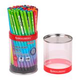 Карандаш чернографитный BRAUBERG "GRADE", 1 шт, HB, корпус ассорти, 181757