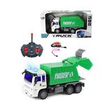 Мусоровоз радиоуправляемый, 4 канала, свет, в комплекте: аккумулятор, USB шнур, элементы питания АА*2шт. не входят, коробка