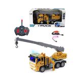 Машина радиоуправляемая с краном, 4 канала, свет, в комплекте: аккумулятор, USB шнур, элементы питания АА*2шт. не входят, коробка