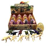 Фигурка Junfa в яйце Динозавр+скелет динозавра 7-9см