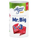 Бумажные полотенца Мягкий знак Mr.BIG 1 рулон 130 листов