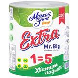 Бумажные полотенца Мягкий знак Mr.BIG Extra 1 рулон 200 листов