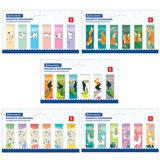 Закладки для книг МАГНИТНЫЕ, "ANIMALS", набор 30 шт, 60x20 мм, BRAUBERG, 113176