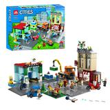 Конструктор BL Cities 60060 «Центр города» 50х395х85 см, 842 деталей