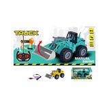 Трактор радиоуправляемый, 4 канала, свет, в комплекте: аккумулятор, USB шнур, элементы питания AA*2шт.не входят, коробка