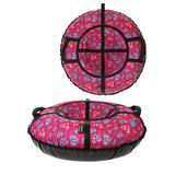 Тюбинг X-Match Люкс Сердечки 90см