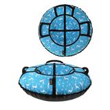 Тюбинг X-Match Люкс Олени синие 100см