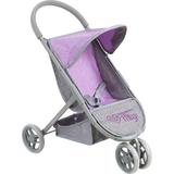 Коляска для куклы Buggy Boom Mixy трехколесная, лиловая 62*36*60 см