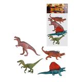 Набор фигурок Динозавры, 4 предм., пакет