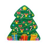 Пазл Новогодняя ёлочка